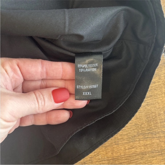 Tuckernuck Pomander Place Black Elevated Blouse 3X Long Sleeve - Picture 16 of 16